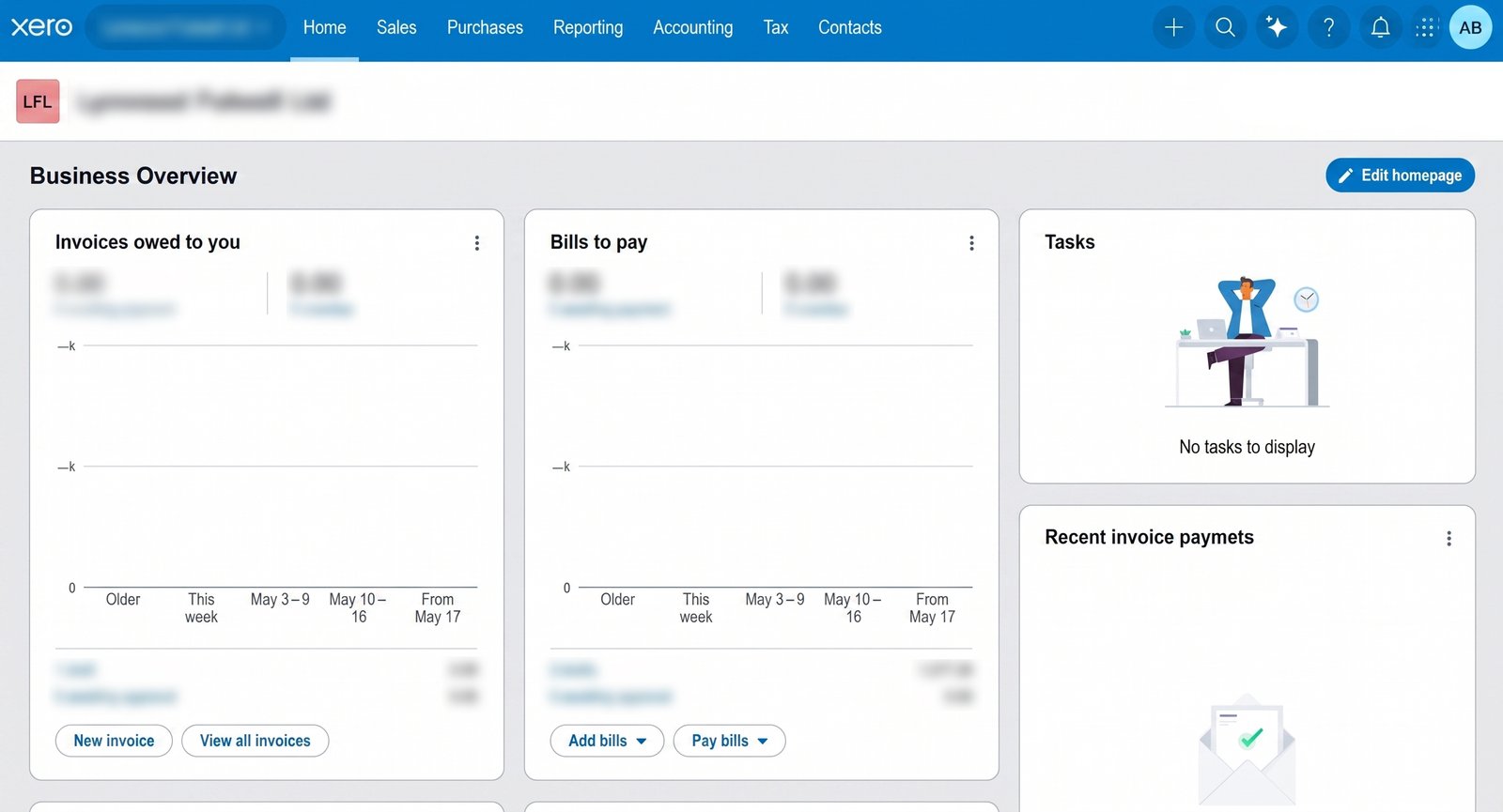 Xero Finance Dashboard